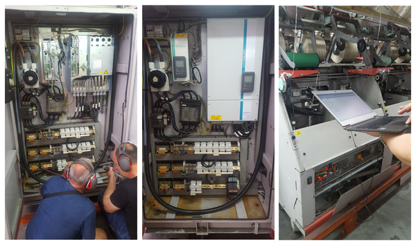 Replacement of Freq. inverters