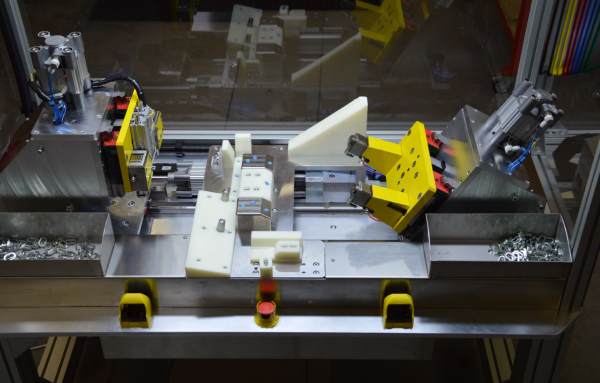 SINGLE-PURPOSE MACHINE - DEFINED PRESSING OF CLIPS